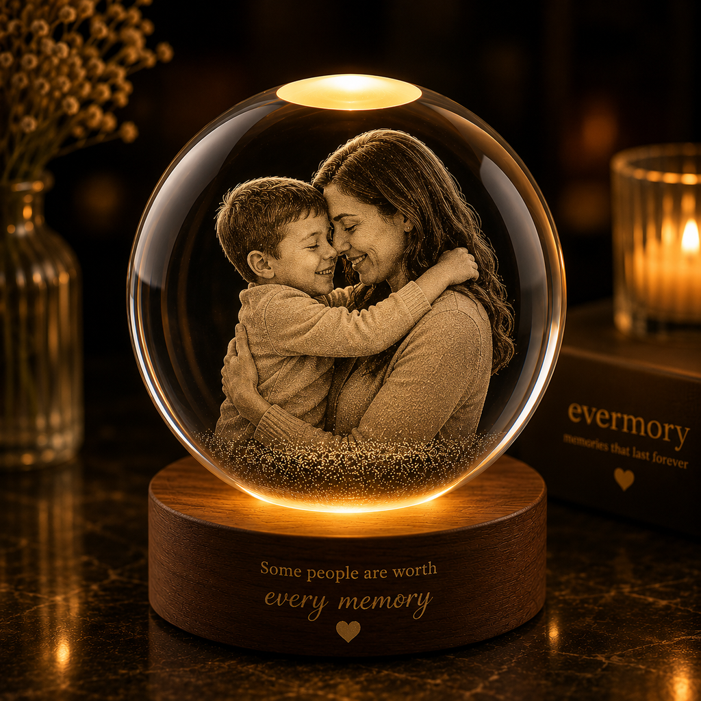Personalized 3D Crystal Memory Lamp