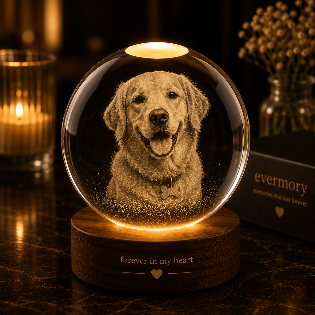 Personalized 3D Crystal Memory Lamp