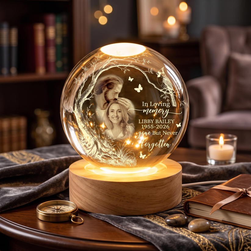 Personalized 3D Crystal Memory Lamp
